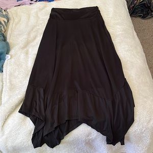 Never worn- long black skirt